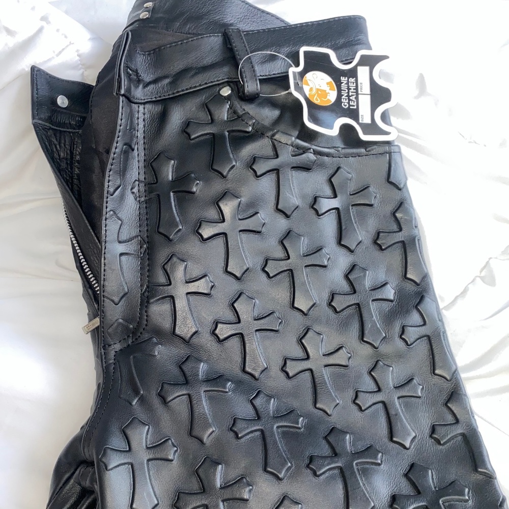 Men leather Killbillthebrand pants